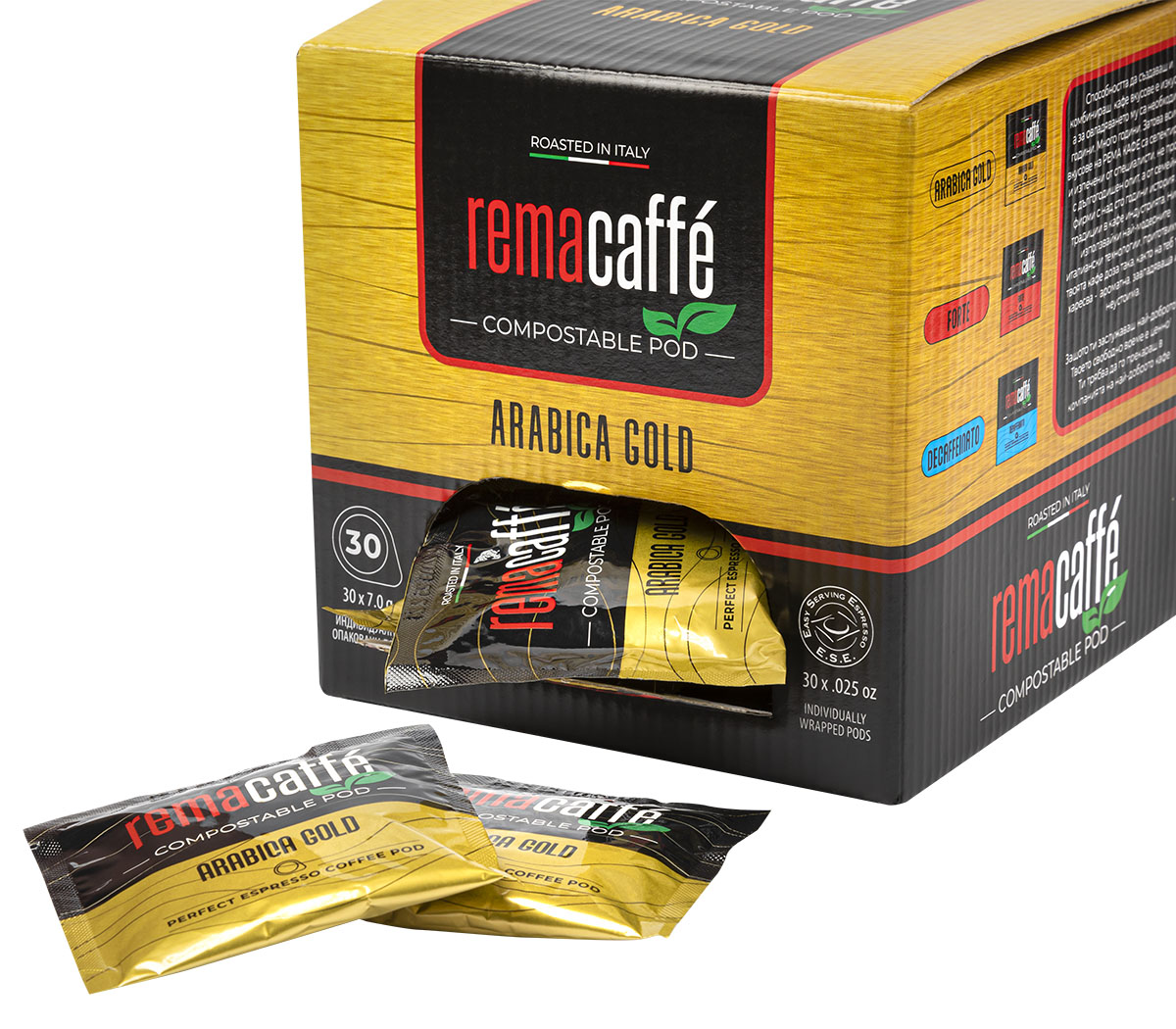 Doze de cafea REMACAFFE Arabica GOLD