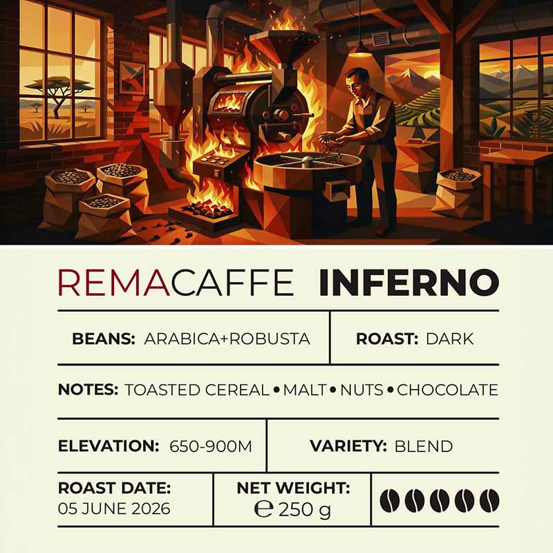 Capsule REMACAFFE Supremo, 20 buc., pentru aparate de cafea NESPRESSO
