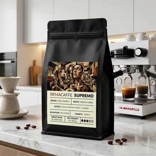 Capsule REMACAFFE Supremo, 20 buc., pentru aparate de cafea NESPRESSO