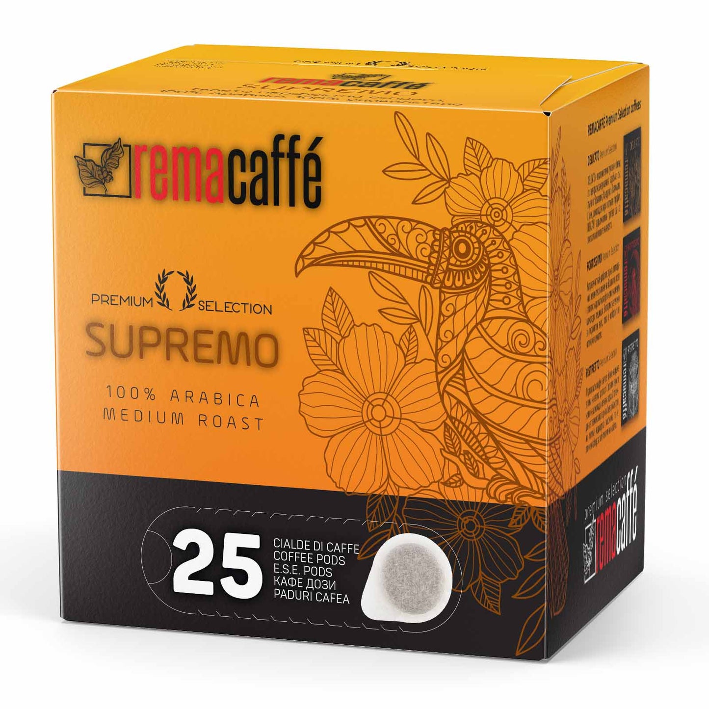 Doze de cafea REMACAFFE Supremo, 25 buc